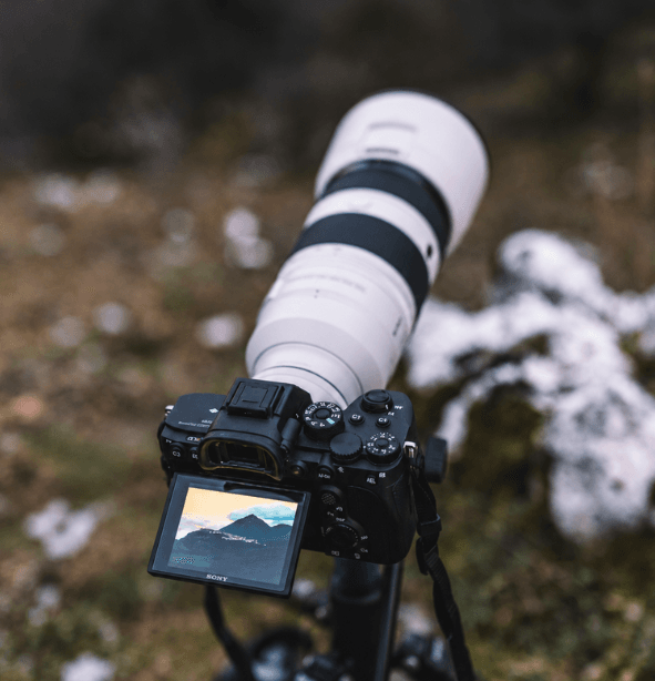 Camera lens for wildlife photography