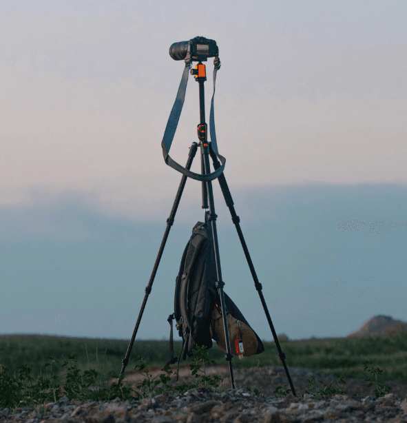 Camera tripod for wildlife photography