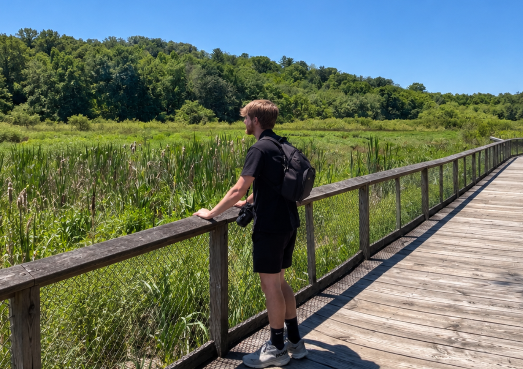 Photography and hiking during the EncountersWorld journey